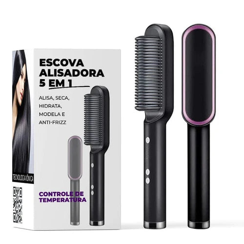 Escova Professional Modeler Alisadora 5 em 1